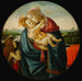 Vierge et Enfant avec Saint Jean-Baptiste - Sandro Botticelli — näkymä teoksesta