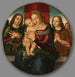 Vierge et Enfant avec des anges - Master of the Holden Tondo — näkymä teoksesta