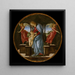 Vierge et enfant avec deux anges - Sandro Botticelli — teoksen seinäesittely