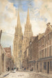 Näkymä Bayeux'sta – Thomas Shotter Boys (1832) — näkymä teoksesta