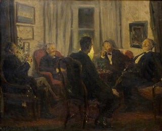 Parmi les artistes - Viggo Johansen — näkymä teoksesta