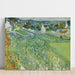 Maalauksen jäljennös Vignobles d'Auvers - Vincent van Gogh