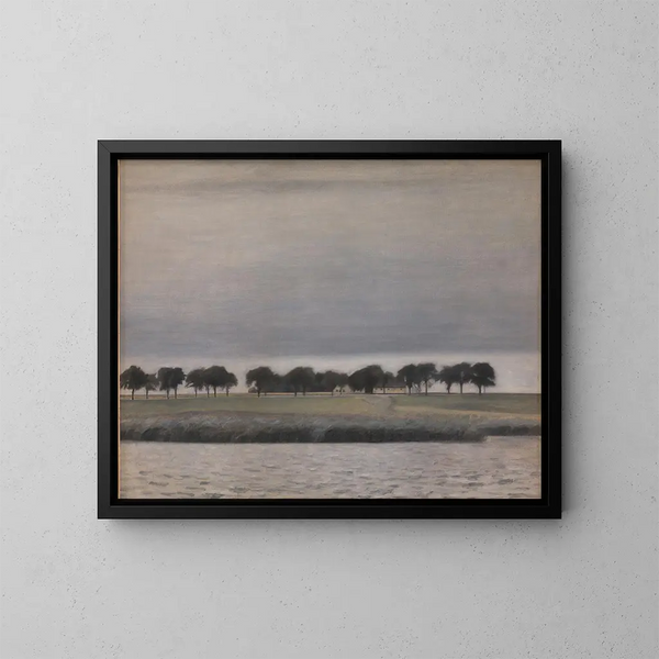 Esitutkielma Solregn Gentofte S - Vilhelm Hammershøi | Reproduction — kehystetty taideteos seinällä