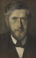 Jens Ferdinand Willumsen, tutkimus viidestä muotokuvasta - Vilhelm Hammershøi — näkymä teoksesta