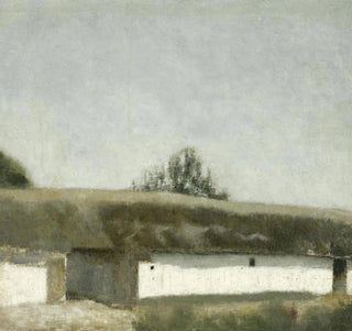 Vilhelm Hammershi - Landskab Med Bondegrd.webp
