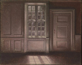Lumière de lune Strandgade 30 - Vilhelm Hammershøi — näkymä teoksesta