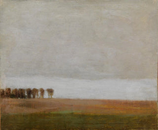 Vue de Jægersborg Allé, Gentofte, au nord de Copenhague - Vilhelm Hammershøi — näkymä teoksesta