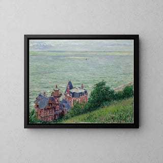 Reproduction tableau | Villas à Trouville - Gustave Caillebotte | Poster - Toile - Aluminium