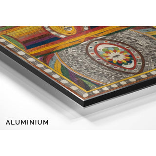 Ville de Berne, n° 4 - Adolf Wölfli | Reproduction Tableau Décoration murale affiche copie