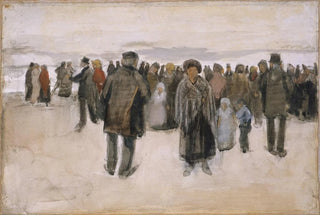 Vincent van Gogh - Beach at Scheveningen.webp