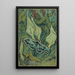 Papillon empereur - Vincent van Gogh — kehystetty taideteos seinällä