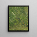 Jardiniin perhosilla - Vincent van Gogh — kehystetty taideteos seinällä