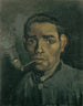 Miehen pää - Vincent van Gogh — näkymä teoksesta