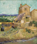 La maison de La Crau The Old Mill - Vincent van Gogh — näkymä teoksesta