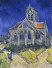 Auvers-sur-Oise kirkon näkymä alttarilta - Vincent van Gogh — näkymä teoksesta