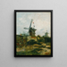 Vincent van Gogh — kehystetty taideteos seinällä