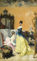 La Robe jaune - Vincenzo Capobianchi — näkymä teoksesta