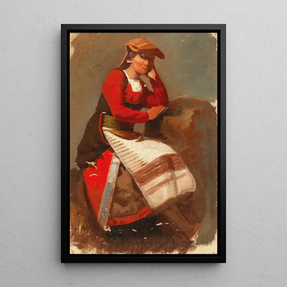 Vincenzo Cabianca - Peasant Woman.webp