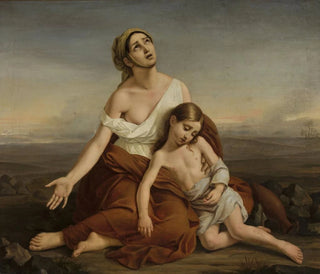 Vincenzo Camuccini - Hagar in the desert.webp