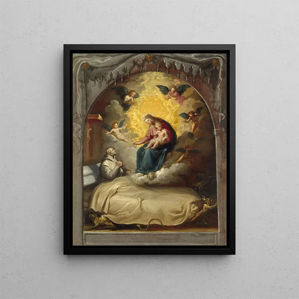 Vincenzo Carducci - The Apparition of the Virgin to the Dying Pedro Faverio.webp