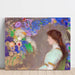 Maalauksen jäljennös Violette Heymann - Odilon Redon