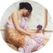 Violettes Douces - John William Godward — näkymä teoksesta