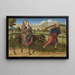 Pakomatka Egyptiin - Vittore Carpaccio — kehystetty taideteos seinällä