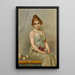 Kukkakimppu - Vittorio Matteo Corcos — kehystetty taideteos seinällä