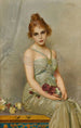 Kukkakimppu - Vittorio Matteo Corcos — näkymä teoksesta