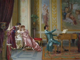 La romance préférée - Vittorio Reggianini — näkymä teoksesta