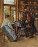 Vladimir Egorovich Makovsky - Maalaus "Käynti keittiössä" — näkymä teoksesta