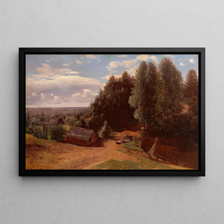 Volodymyr Orlovsky - Mill in the Forest Clearing.webp