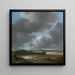 Vue d'Alkmaar - Jacob van Ruisdael — kehystetty taideteos seinällä