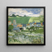 Vue d'Auvers - Vincent van Gogh — kehystetty taideteos seinällä