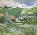 Vue d'Auvers - Vincent van Gogh — näkymä teoksesta