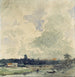 Näkymä Neussista - Andreas Achenbach — näkymä teoksesta