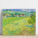 Maalauksen jäljennös Näkymä Vessenotsin lähellä Auversia - Vincent van Gogh