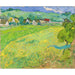 Maalauksen jäljennös Näkymä Vessenotsin lähellä Auversia - Vincent van Gogh