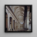 Vue idéale de l'intérieur de l'église Saint-Sulpice pendant sa construction - Danil de Blieck — kehystetty taideteos seinällä