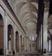 Vue idéale de l'intérieur de l'église Saint-Sulpice pendant sa construction - Danil de Blieck — näkymä teoksesta