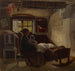 Vue intérieure d'un salon de Uusimaa - Albert Edelfelt — näkymä teoksesta