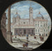 Näkymä Santa Maria Maggiore -seinustasta Roomassa - Johann Wilhelm Baur — esillä sisätilassa