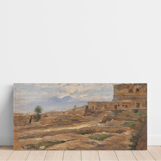 Reproduction Vue sur le Castel Sant'Elmo - Alfred Zoff