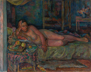 Nu avec nature morte - Wacław Wśowicz — näkymä teoksesta