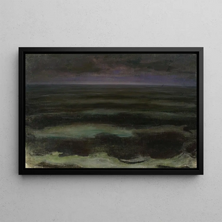 Wadysaw lewiski - Sea at night.webp