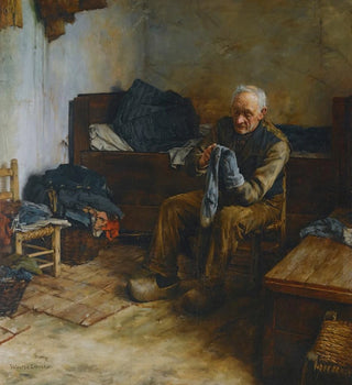 Flanderin maanviljelijä - Walter Langley