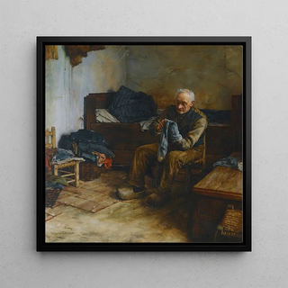 Flanderin maanviljelijä - Walter Langley