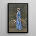 nainen kimono päällä - Walter Crane — kehystetty taideteos seinällä