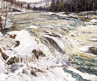 Les rapides - Walter Elmer Schofield — näkymä teoksesta