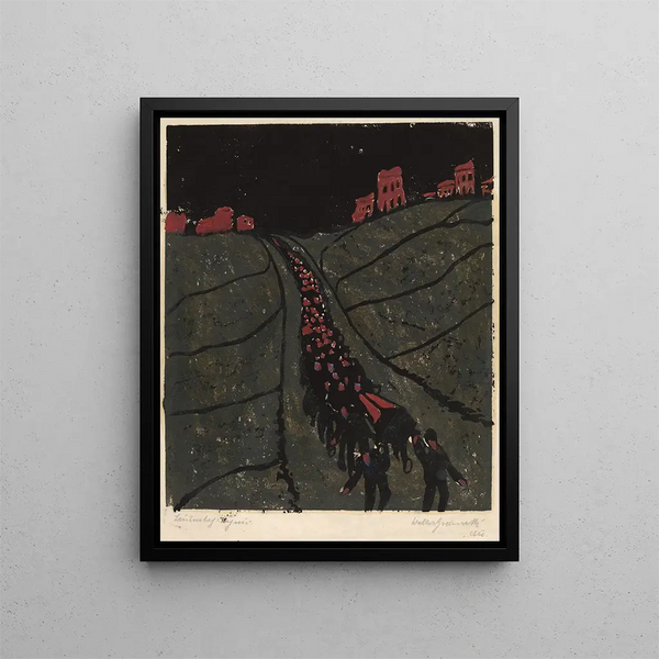Walter Gramatt - The Burial Begrbnis.webp